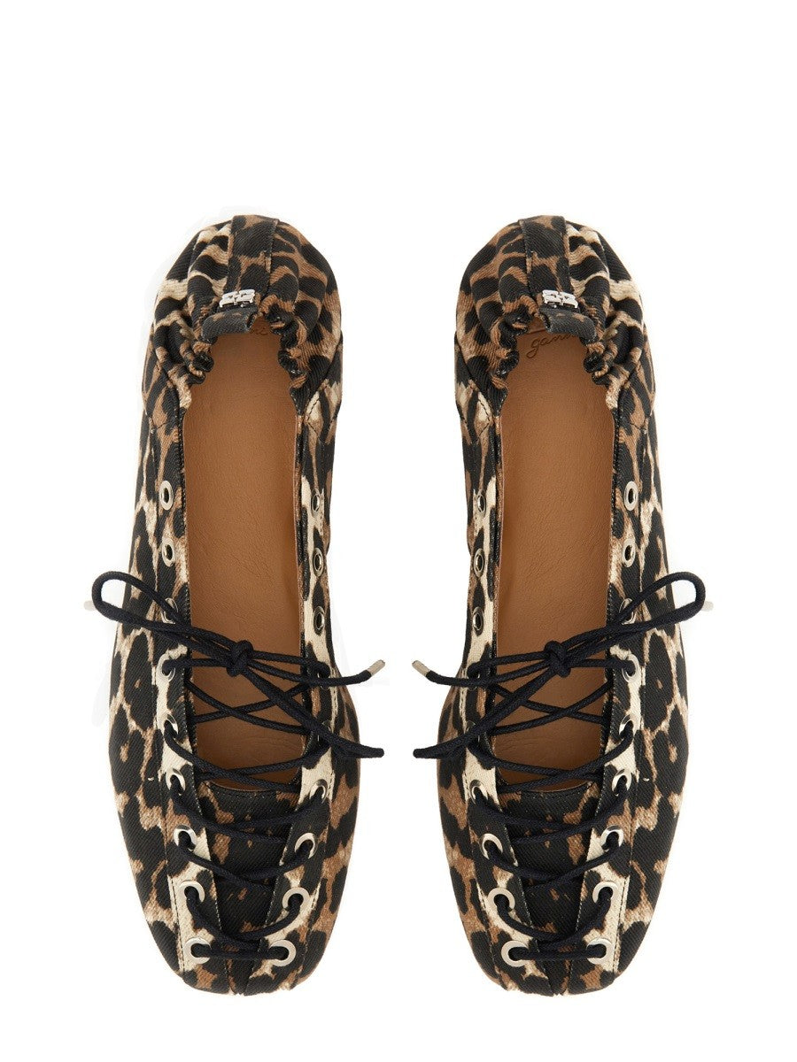 GANNI BALLERINA LACE-UP – afbeelding 5