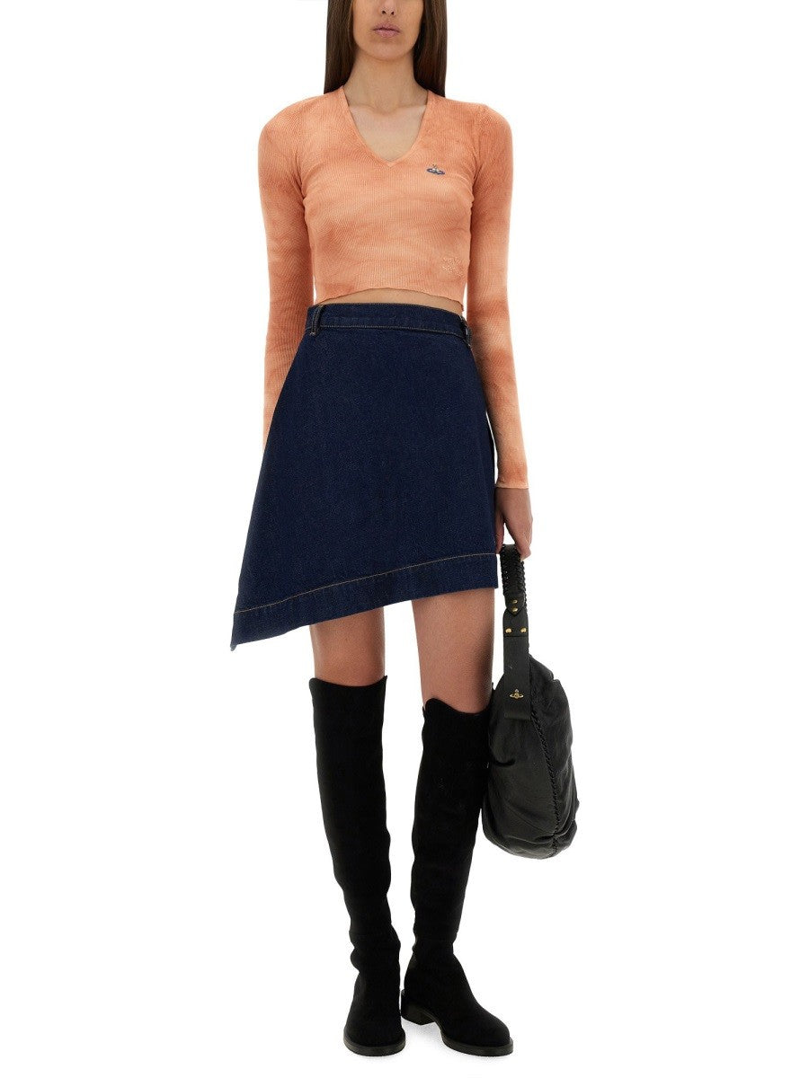Vivienne Westwood BEA CROPPED" TOP – afbeelding 2