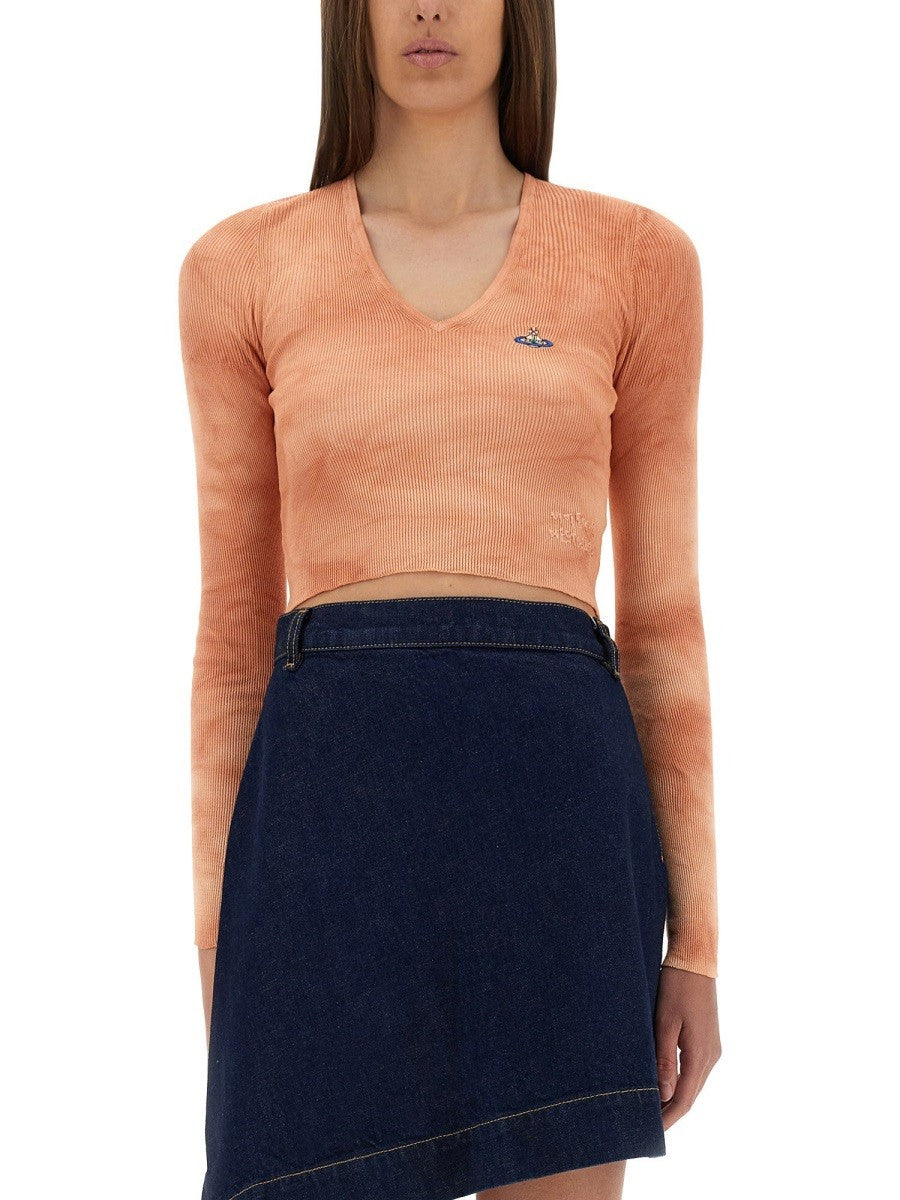 Vivienne Westwood BEA CROPPED" TOP – afbeelding 1