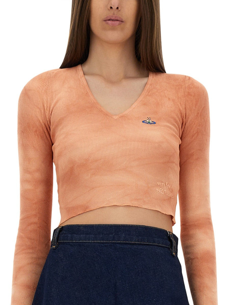 Vivienne Westwood BEA CROPPED" TOP – afbeelding 4