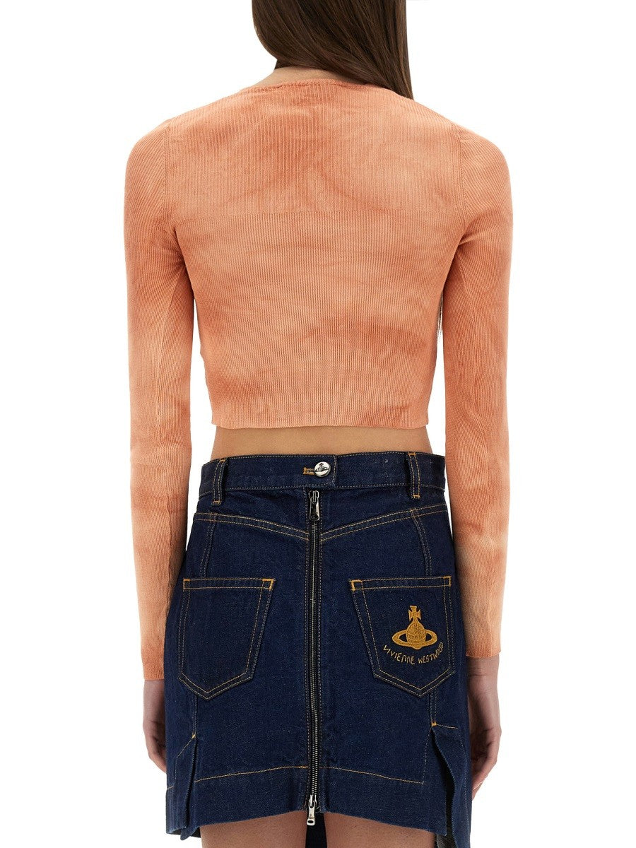 Vivienne Westwood BEA CROPPED" TOP – afbeelding 3