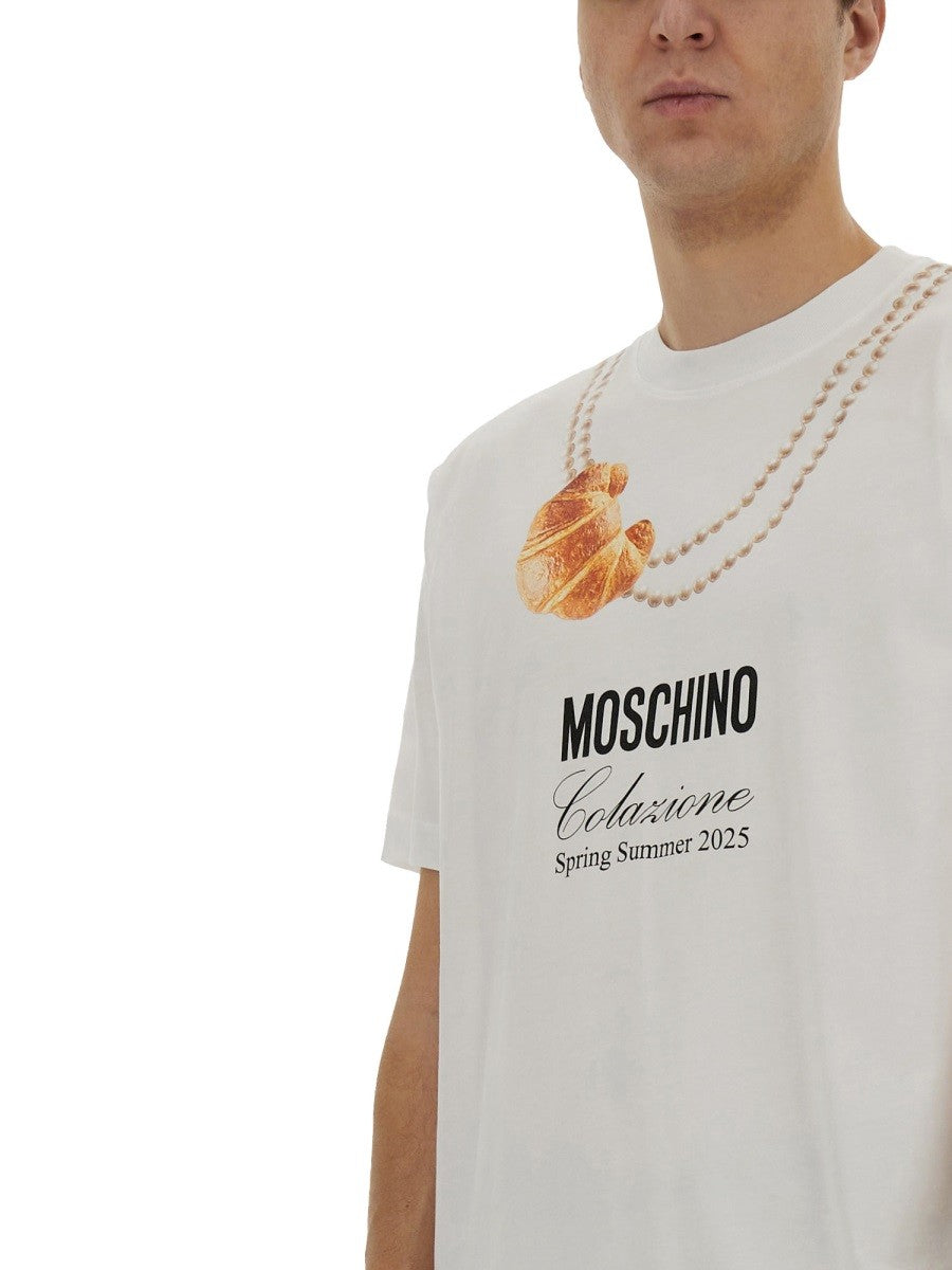 Moschino BREAKFAST" T-SHIRT – afbeelding 4
