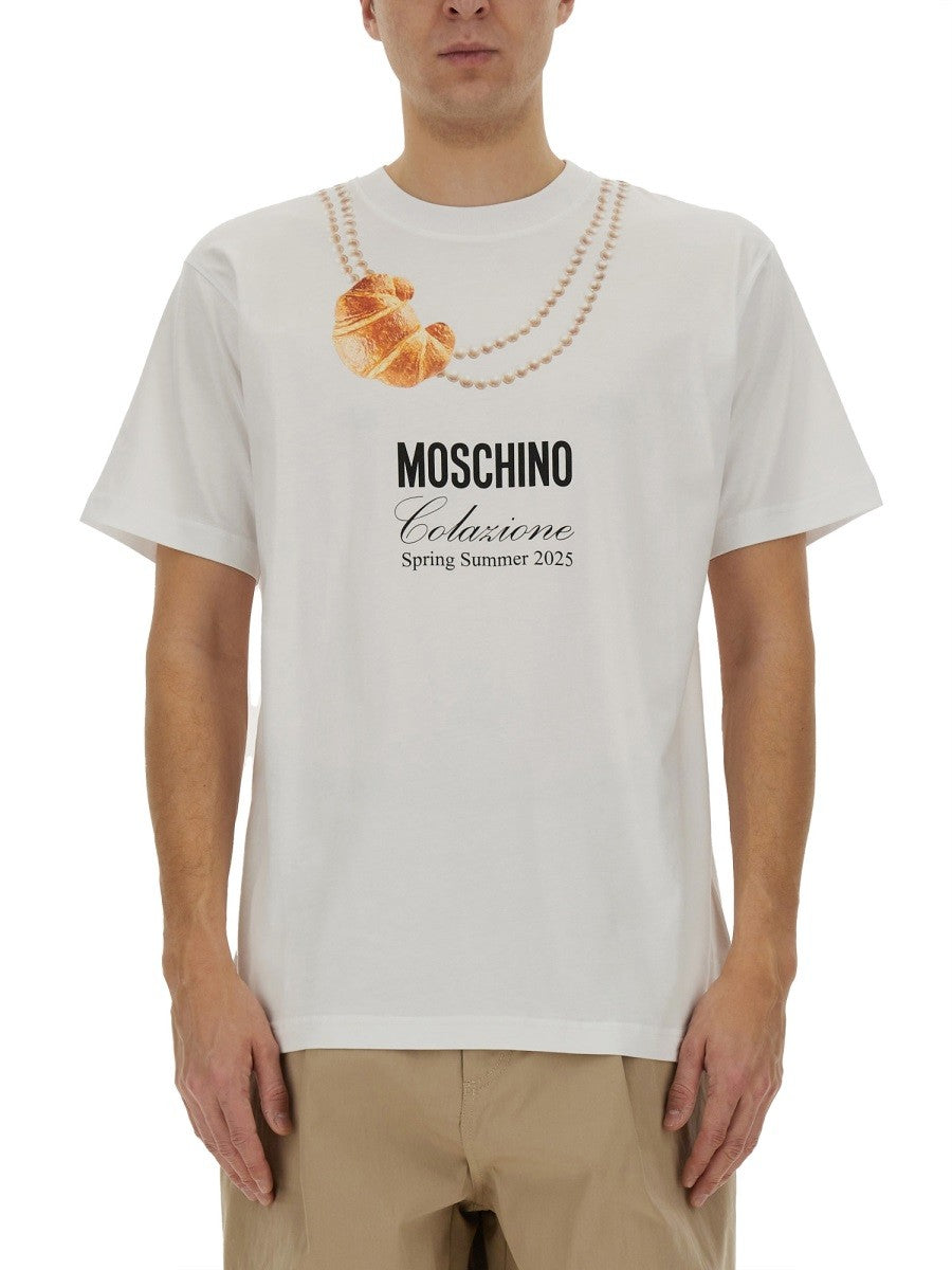 Moschino BREAKFAST" T-SHIRT – afbeelding 1