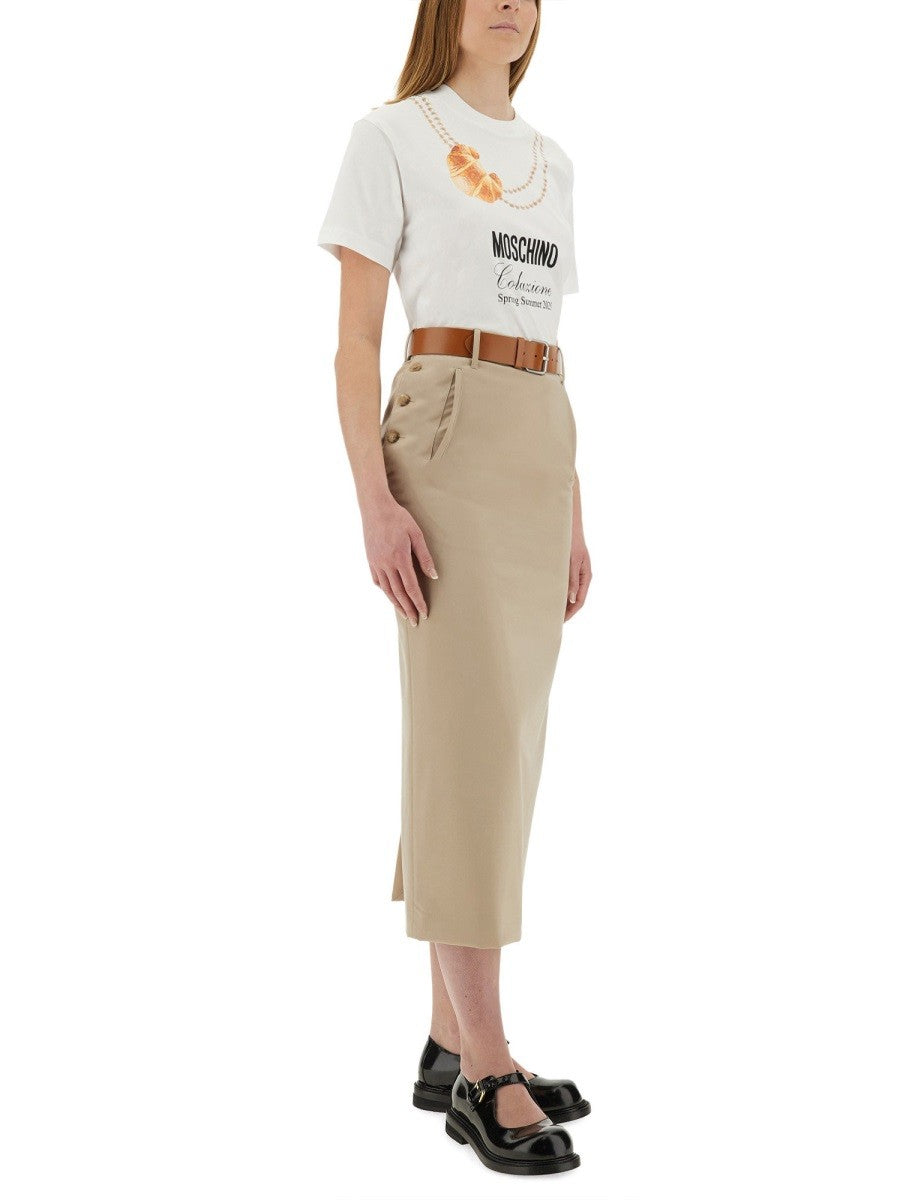 Moschino BREAKFAST" T-SHIRT – afbeelding 2