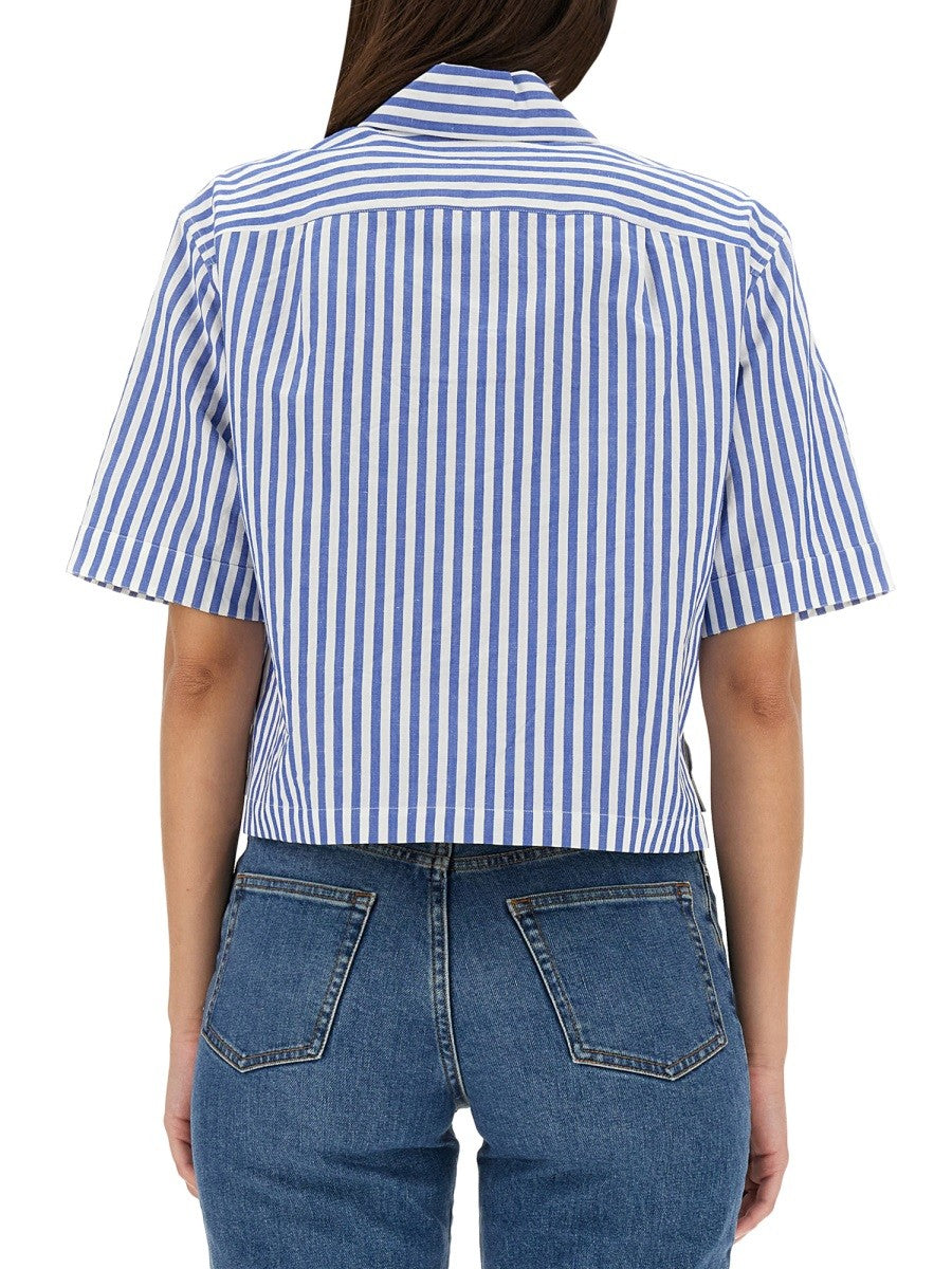 MARGARET HOWELL CANDY STRIPE SHIRT – afbeelding 4