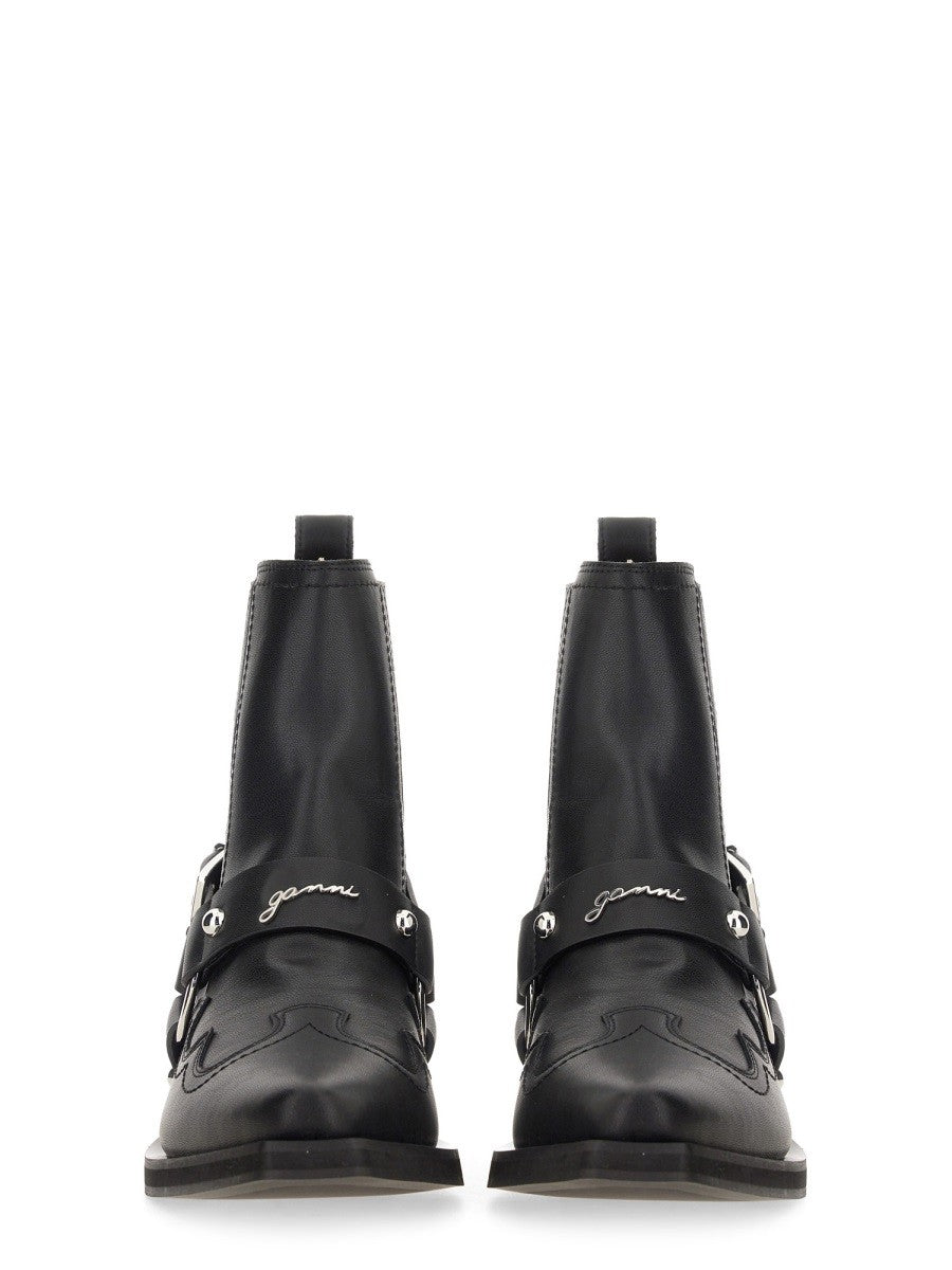 GANNI CHELSEA WESTERN FITTED BOOT – afbeelding 3