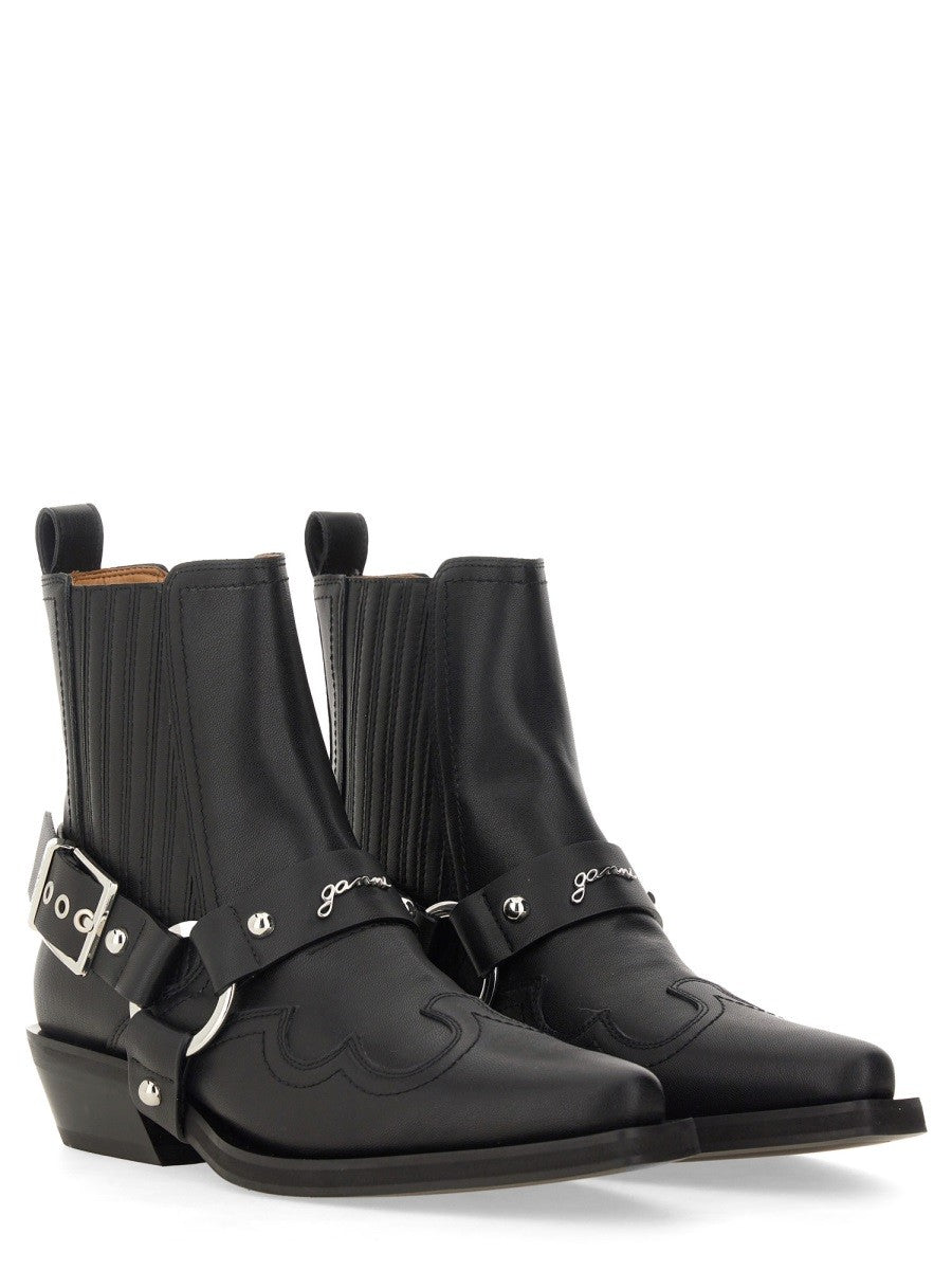 GANNI CHELSEA WESTERN FITTED BOOT – afbeelding 2