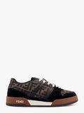Fendi Fendi Match FF jacquard and suede sneakers – afbeelding 1