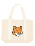 Maison Kitsune FOX HEAD PRINT BAG – afbeelding 1