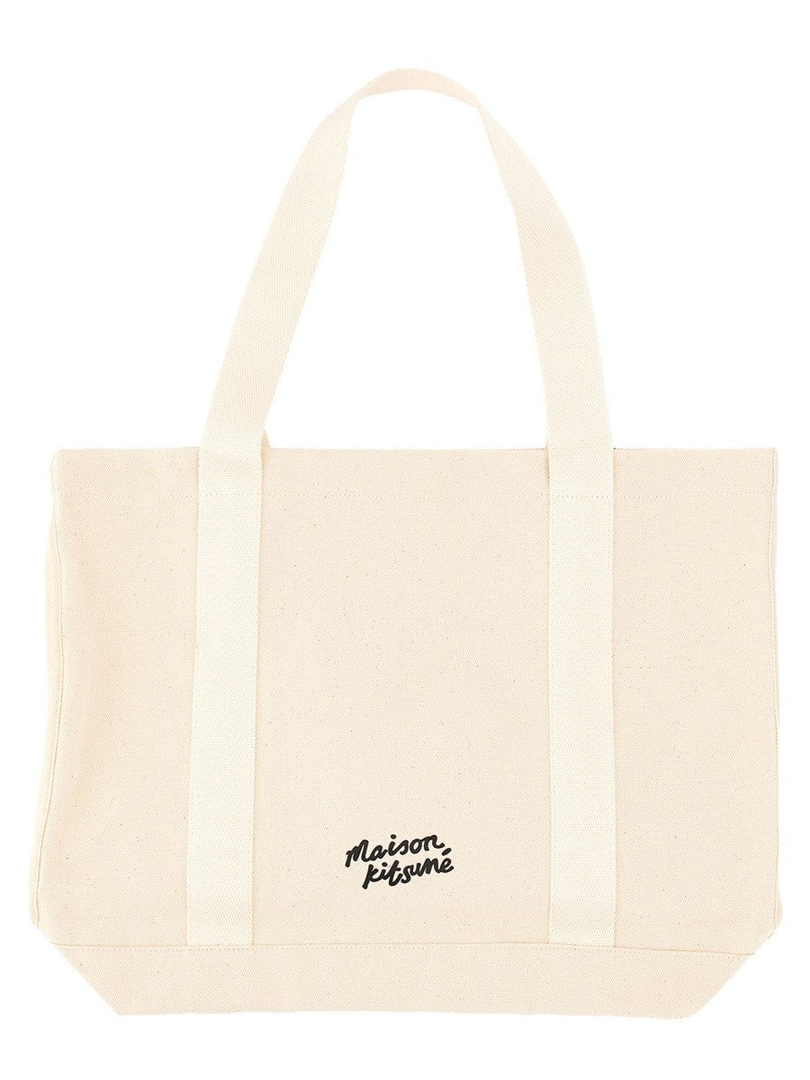 Maison Kitsune FOX HEAD PRINT BAG – afbeelding 2