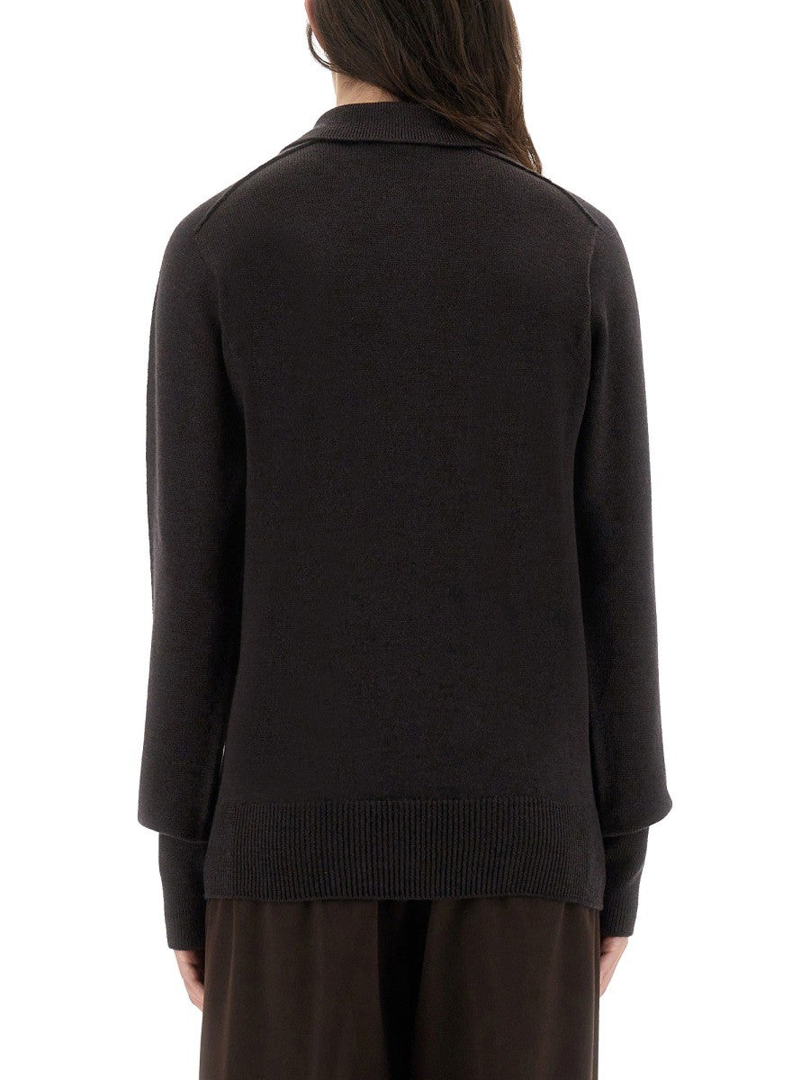 STUDIO NICHOLSON INVERNESS" SHIRT WITH POLO COLLAR – afbeelding 3