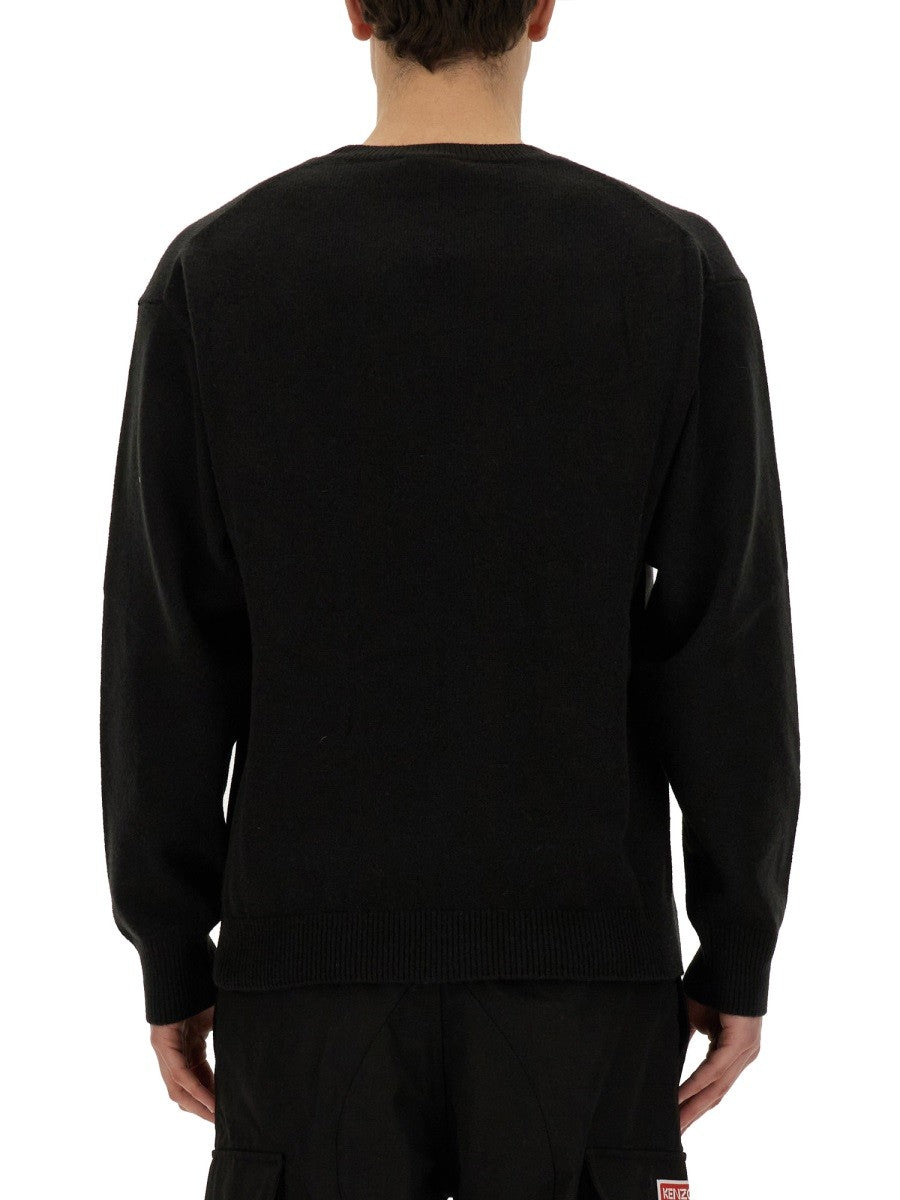 Kenzo JERSEY WITH EMBROIDERY BOKE FLOWER – afbeelding 3