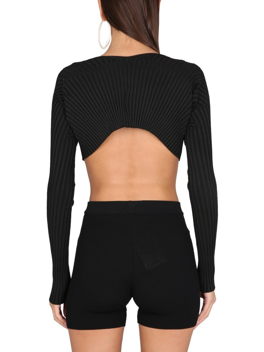 JACQUEMUS LE MAILLE PRALÙ TOP – afbeelding 3