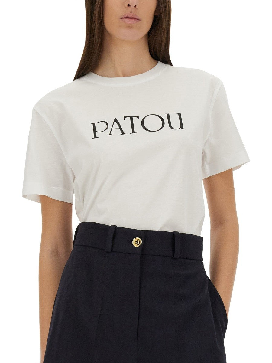 PATOU LOGO PRINT T-SHIRT – afbeelding 3