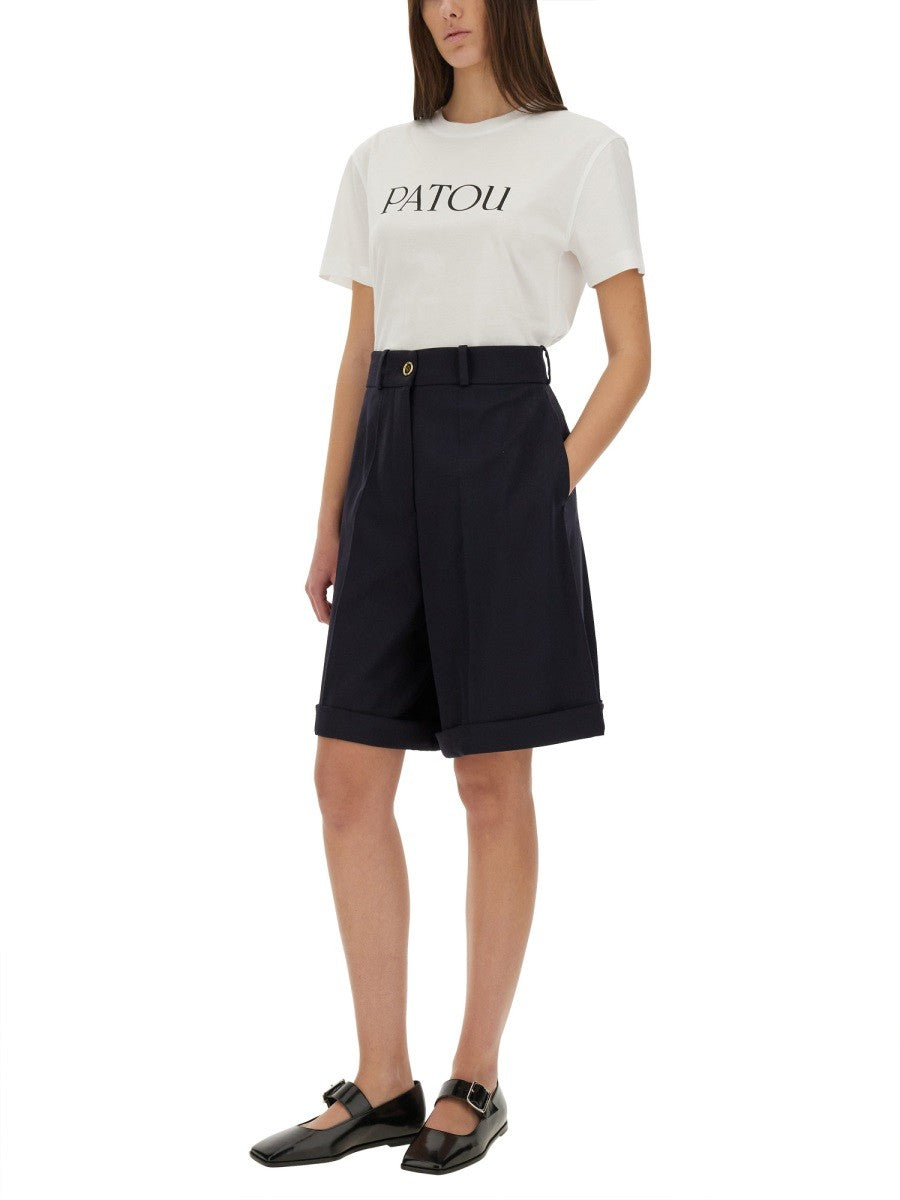PATOU LOGO PRINT T-SHIRT – afbeelding 2