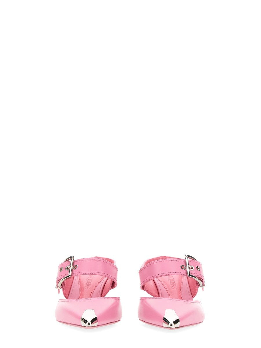 Alexander Mcqueen PUNK SANDAL WITH BUCKLE – afbeelding 2