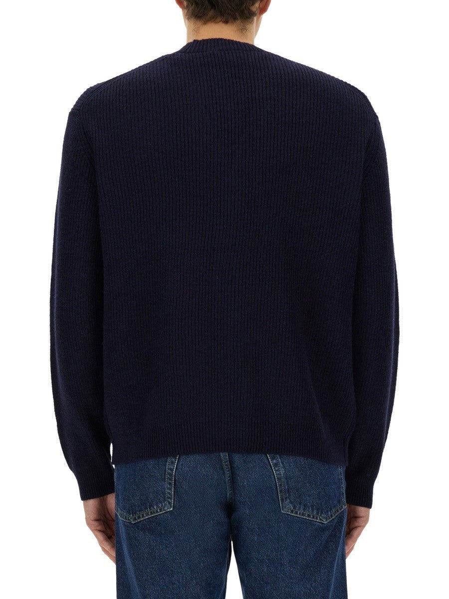 Maison Kitsune RIBBED CARDIGAN – afbeelding 3