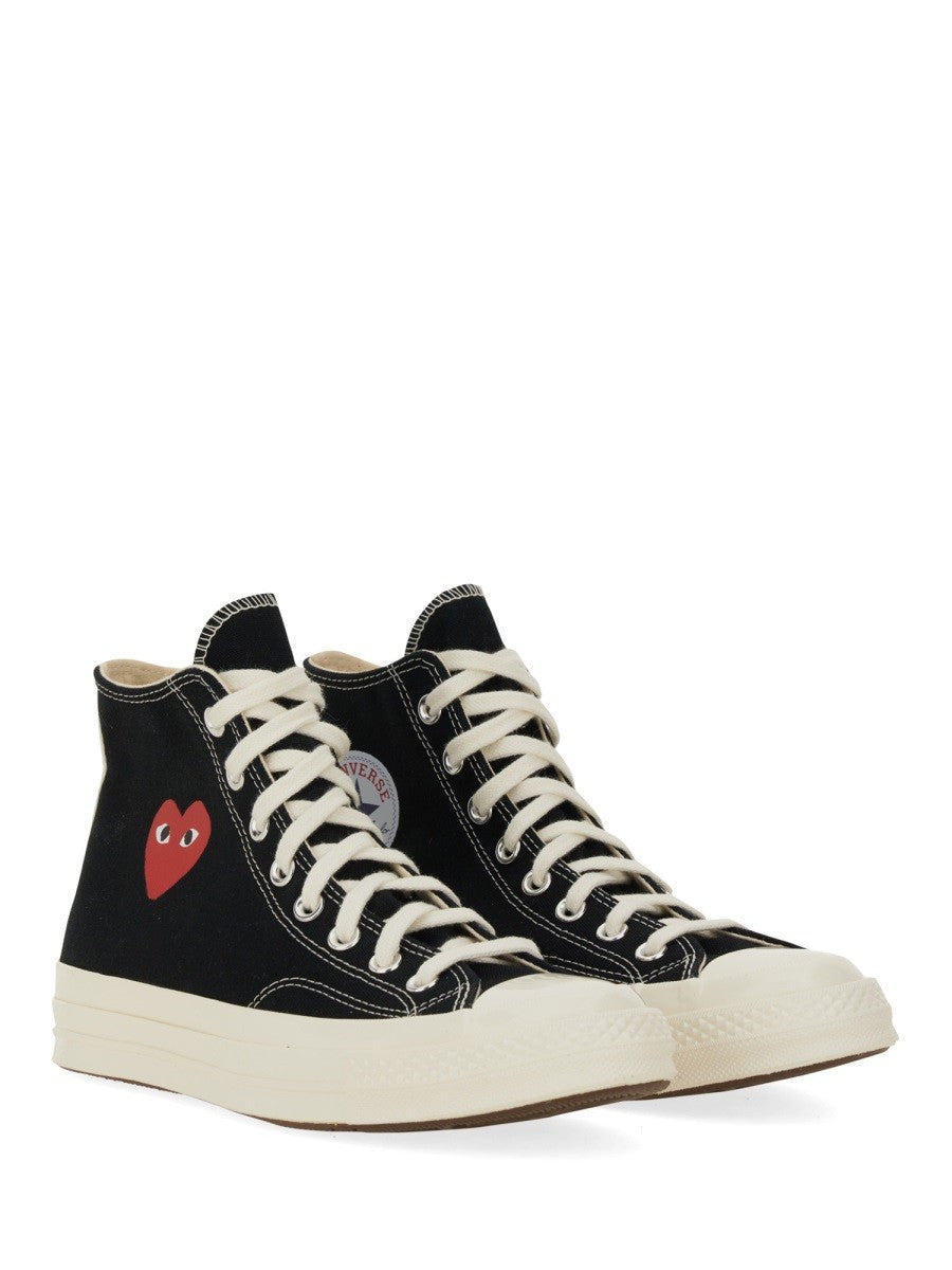 COMME DES GARCONS PLAY CONVERSE SNEAKER WITH LOGO – afbeelding 2