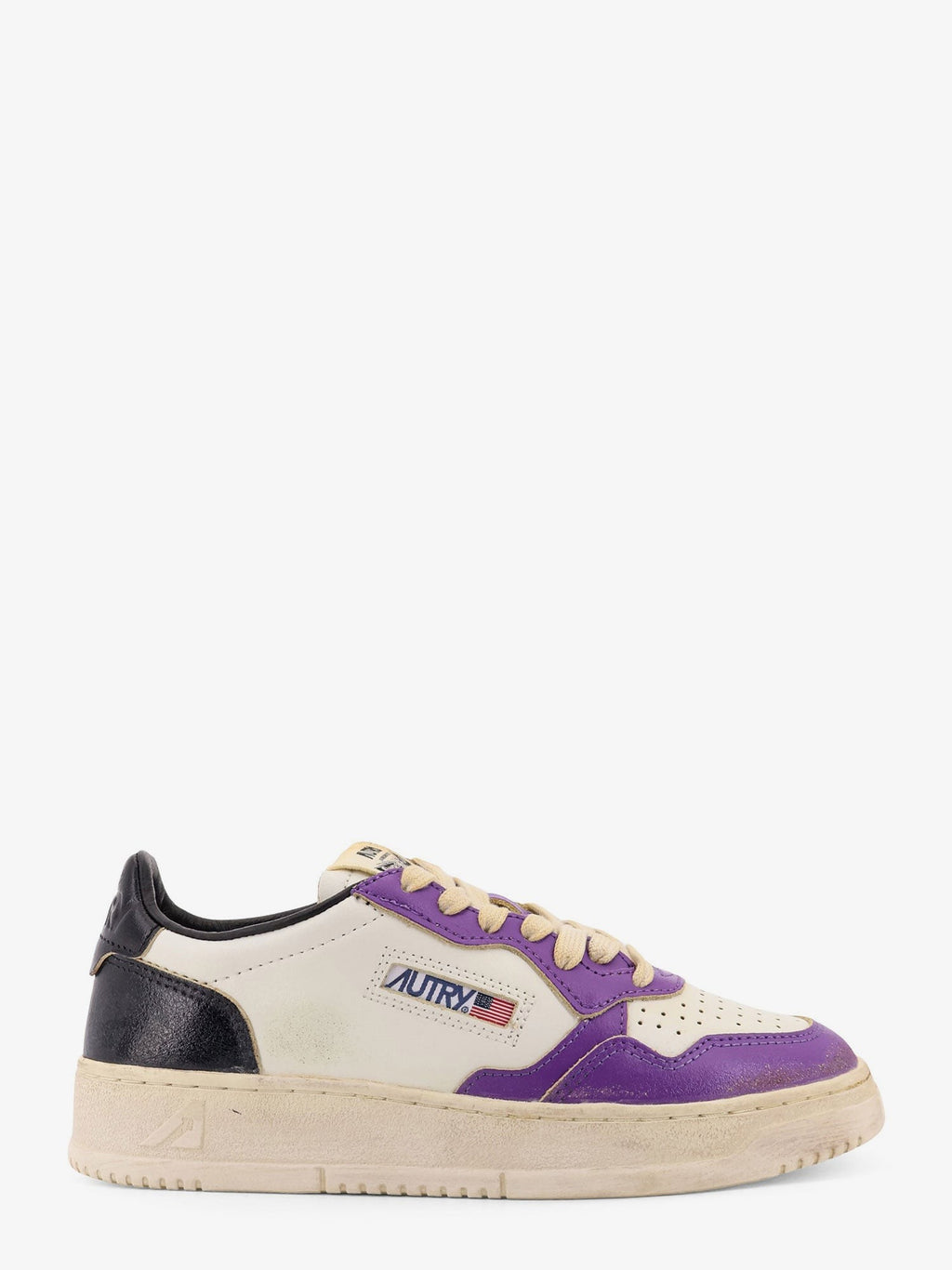 Autry Super Vintage low-top leather sneakers – afbeelding 1