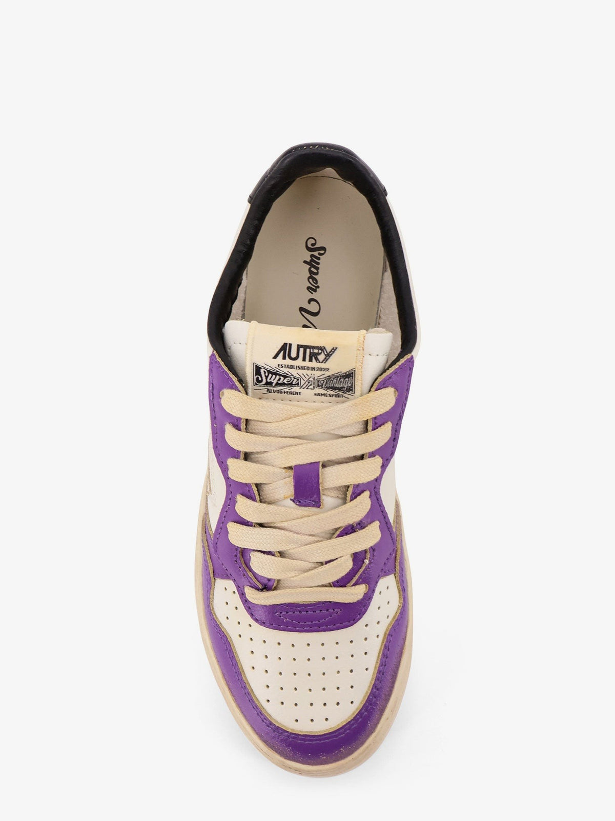 Autry Super Vintage low-top leather sneakers – afbeelding 5