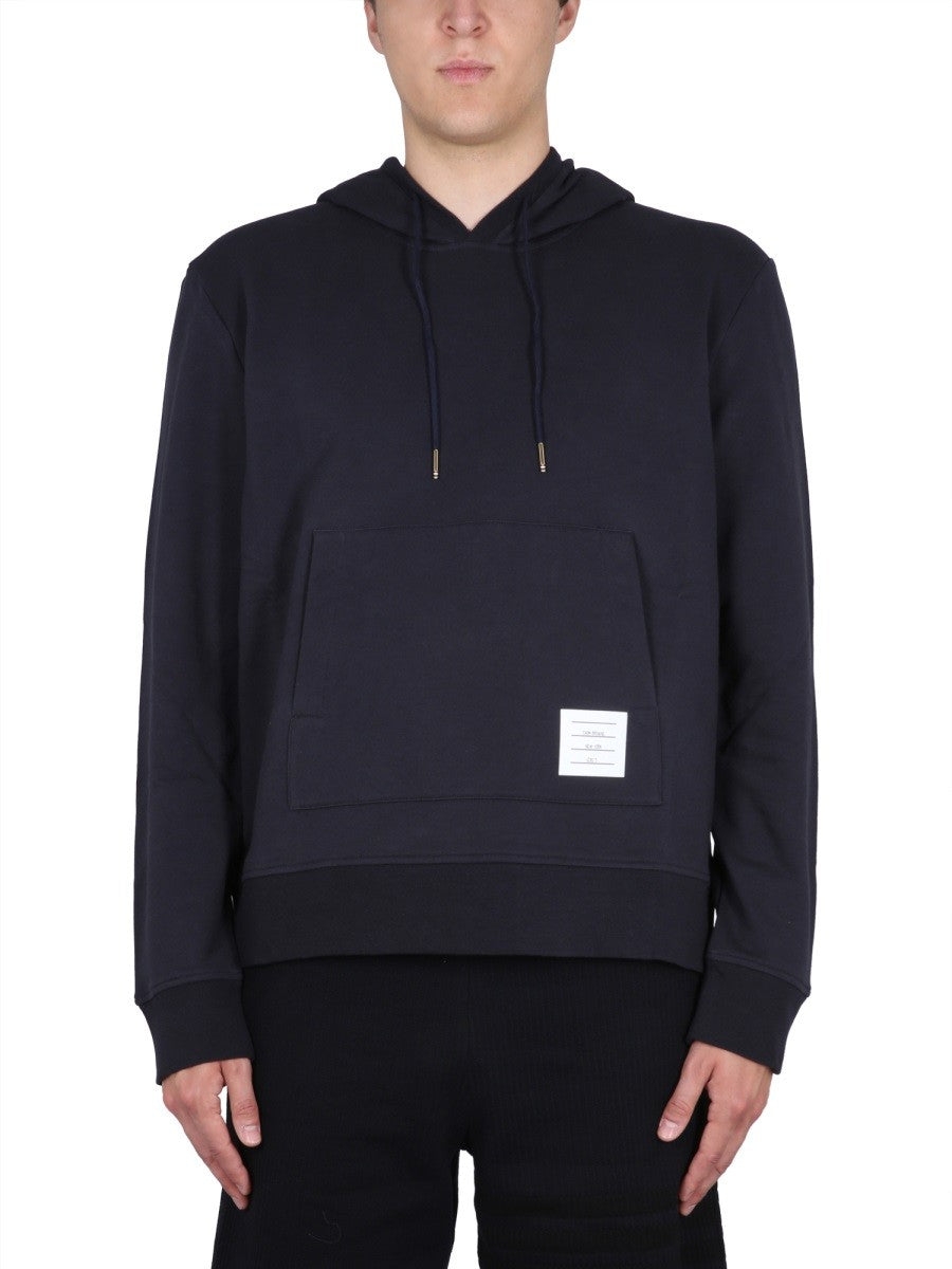 THOM BROWNE SWEATSHIRT WITH EMBROIDERY – afbeelding 1