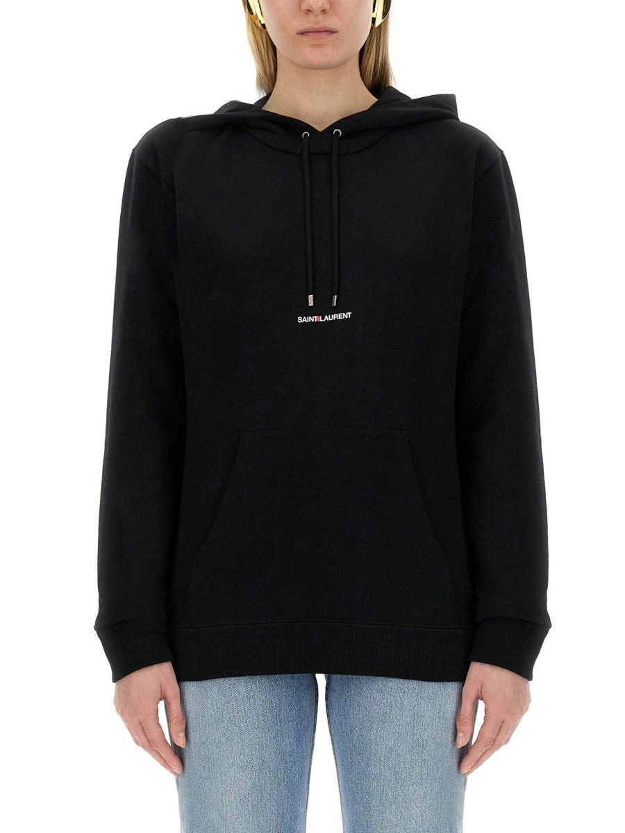 Saint Laurent SWEATSHIRT WITH LOGO PRINT – afbeelding 1