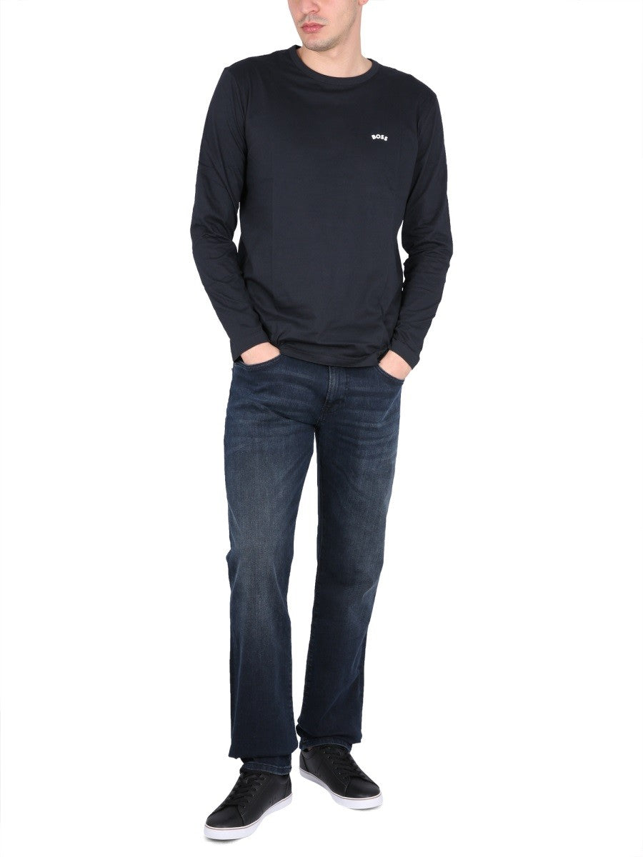 Boss T-SHIRT WITH LOGO – afbeelding 3