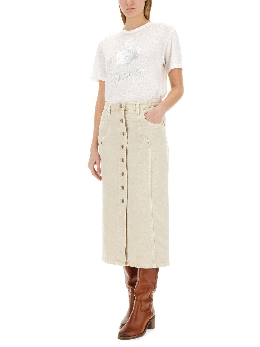 MARANT ETOILE T-SHIRT "ZEWEL – afbeelding 6