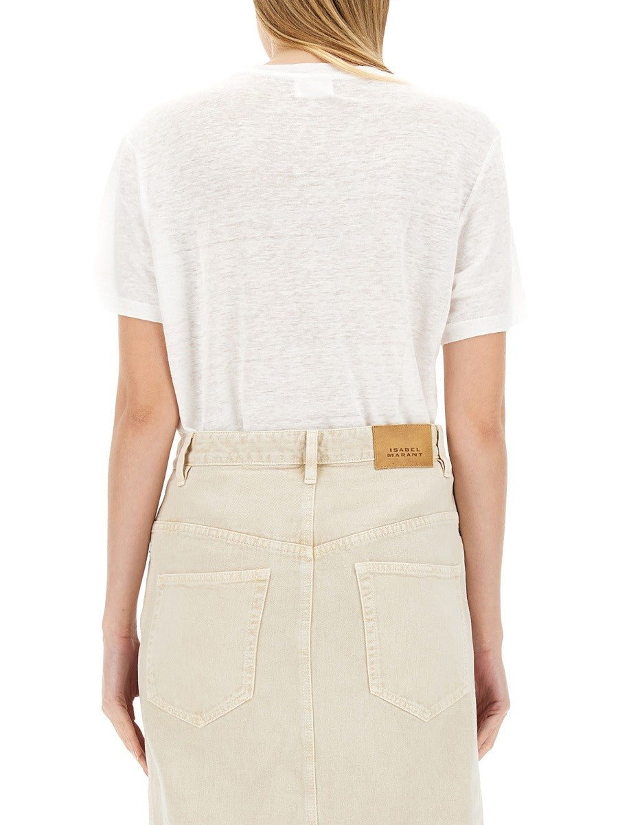 MARANT ETOILE T-SHIRT "ZEWEL – afbeelding 4